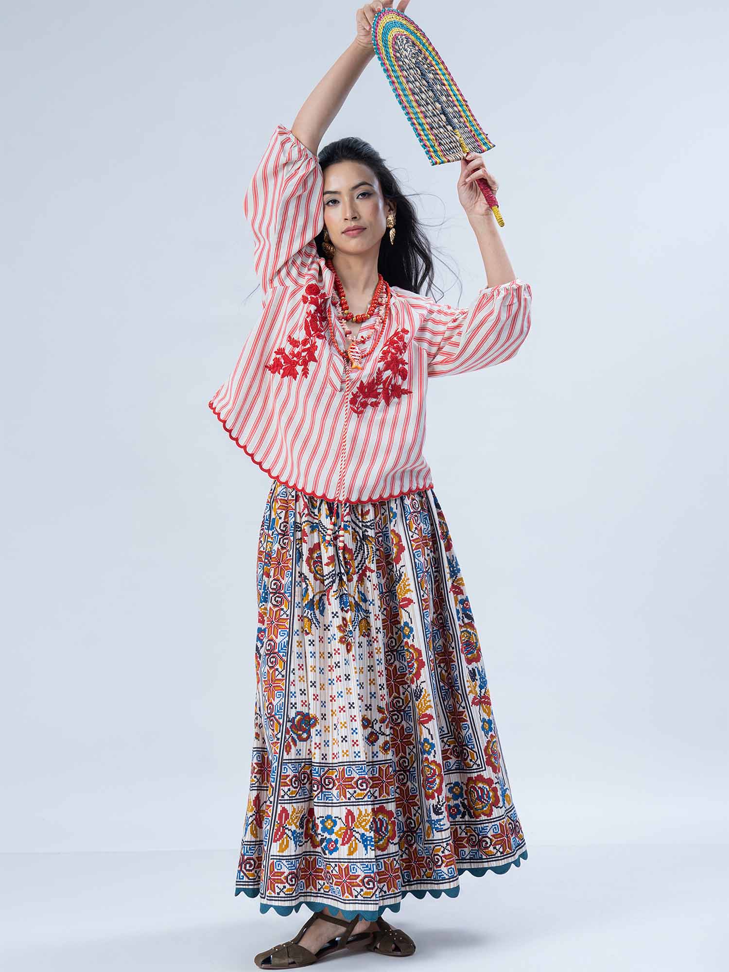 Panjim Cotton Blouse