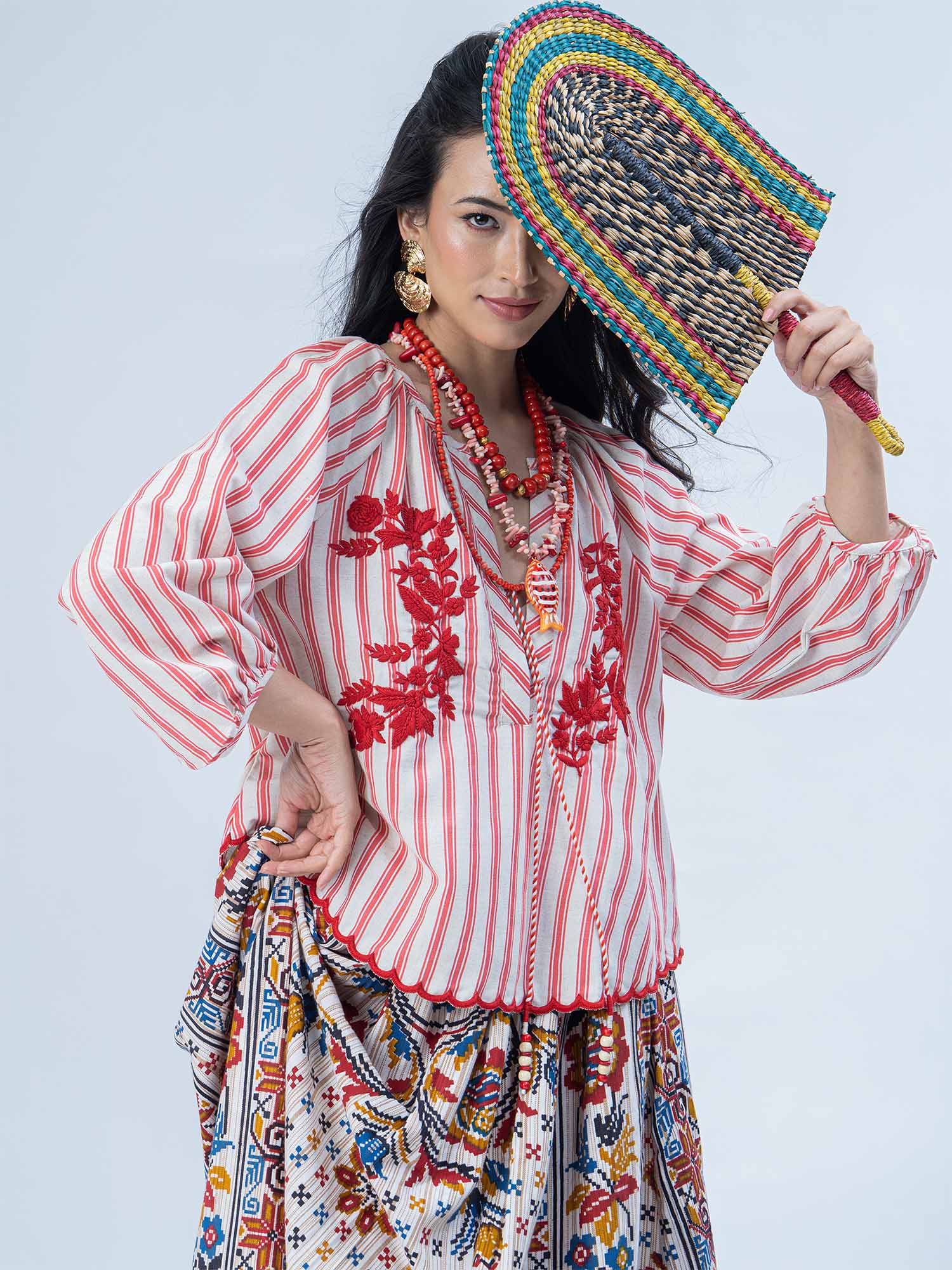 Panjim Cotton Blouse