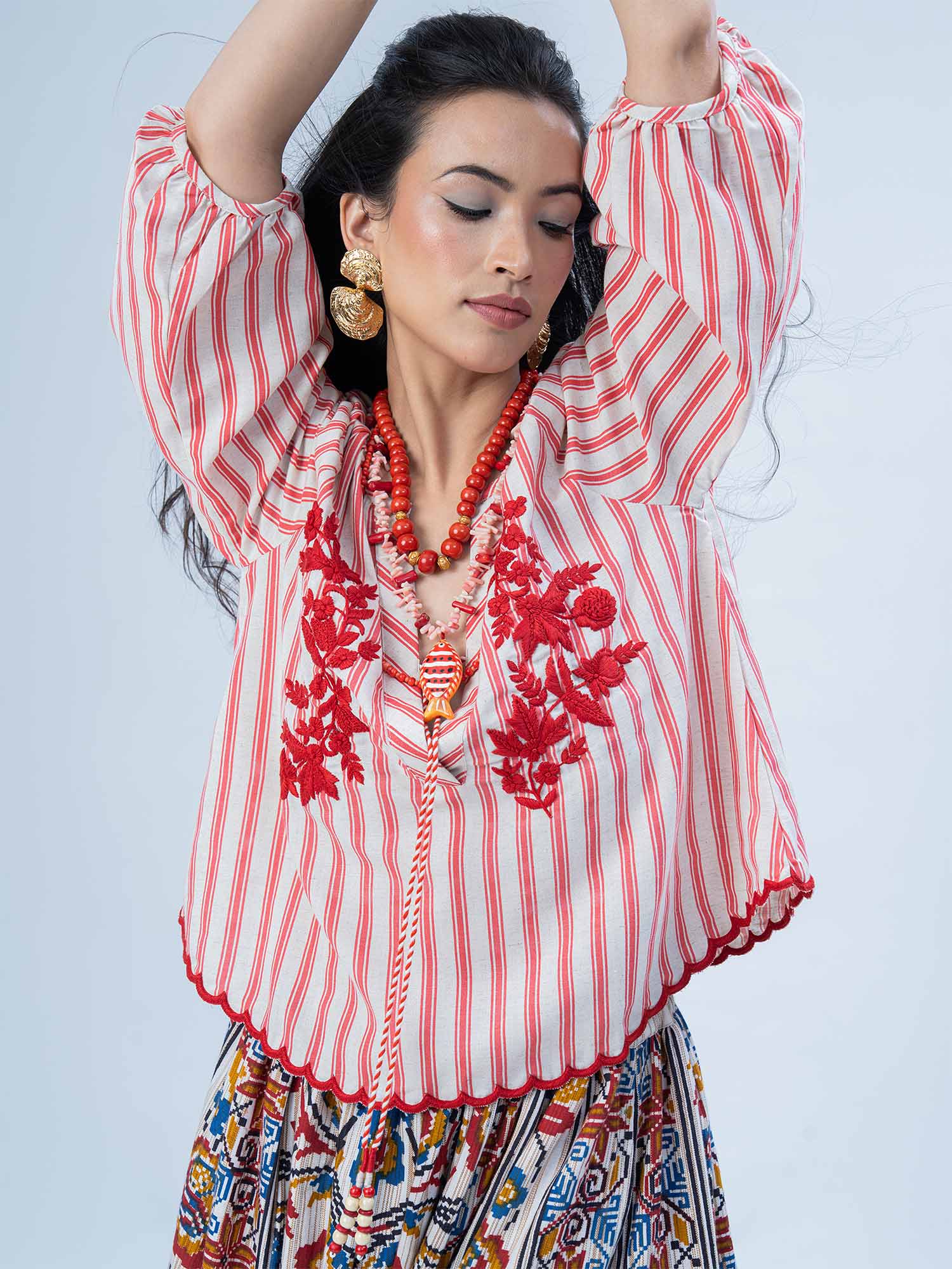 Panjim Cotton Blouse