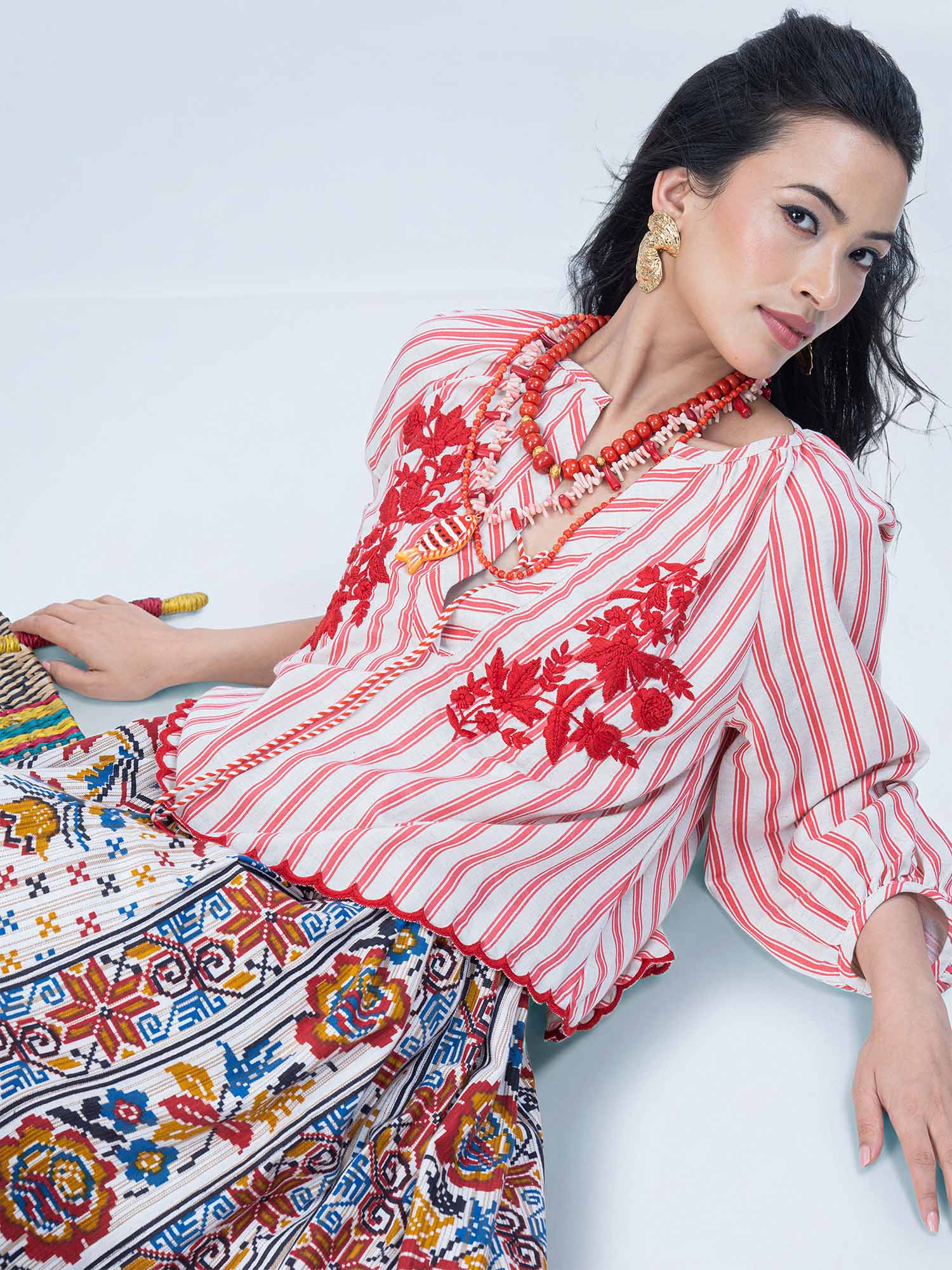 Panjim Cotton Blouse