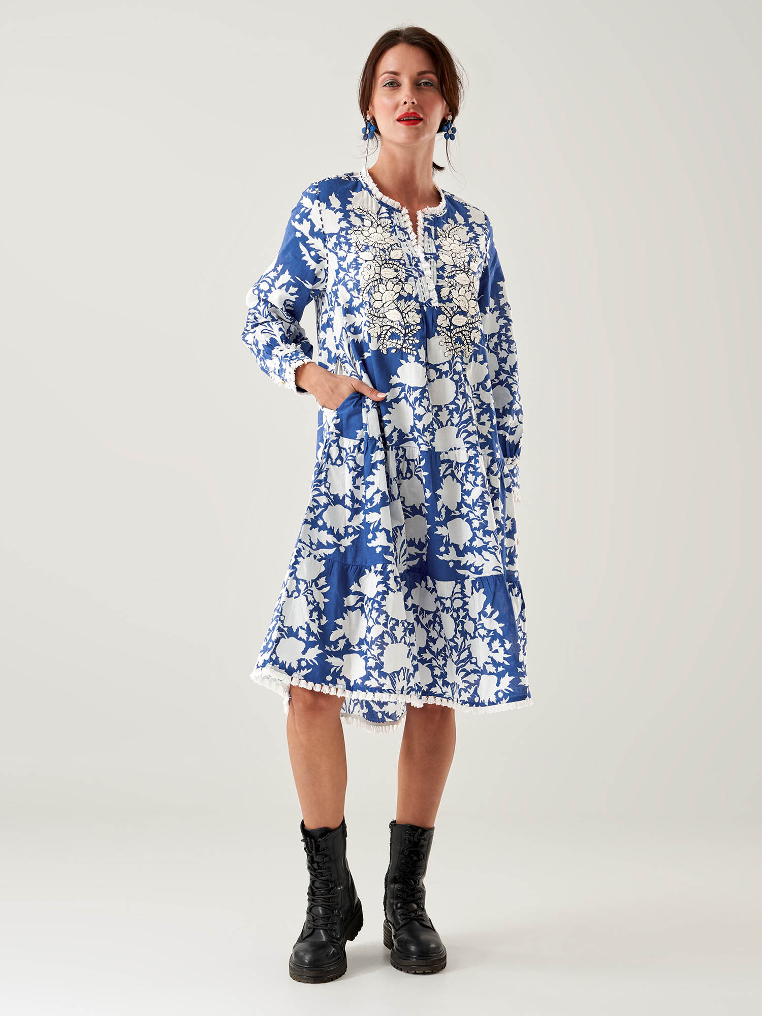 Phooltara Cotton Dress