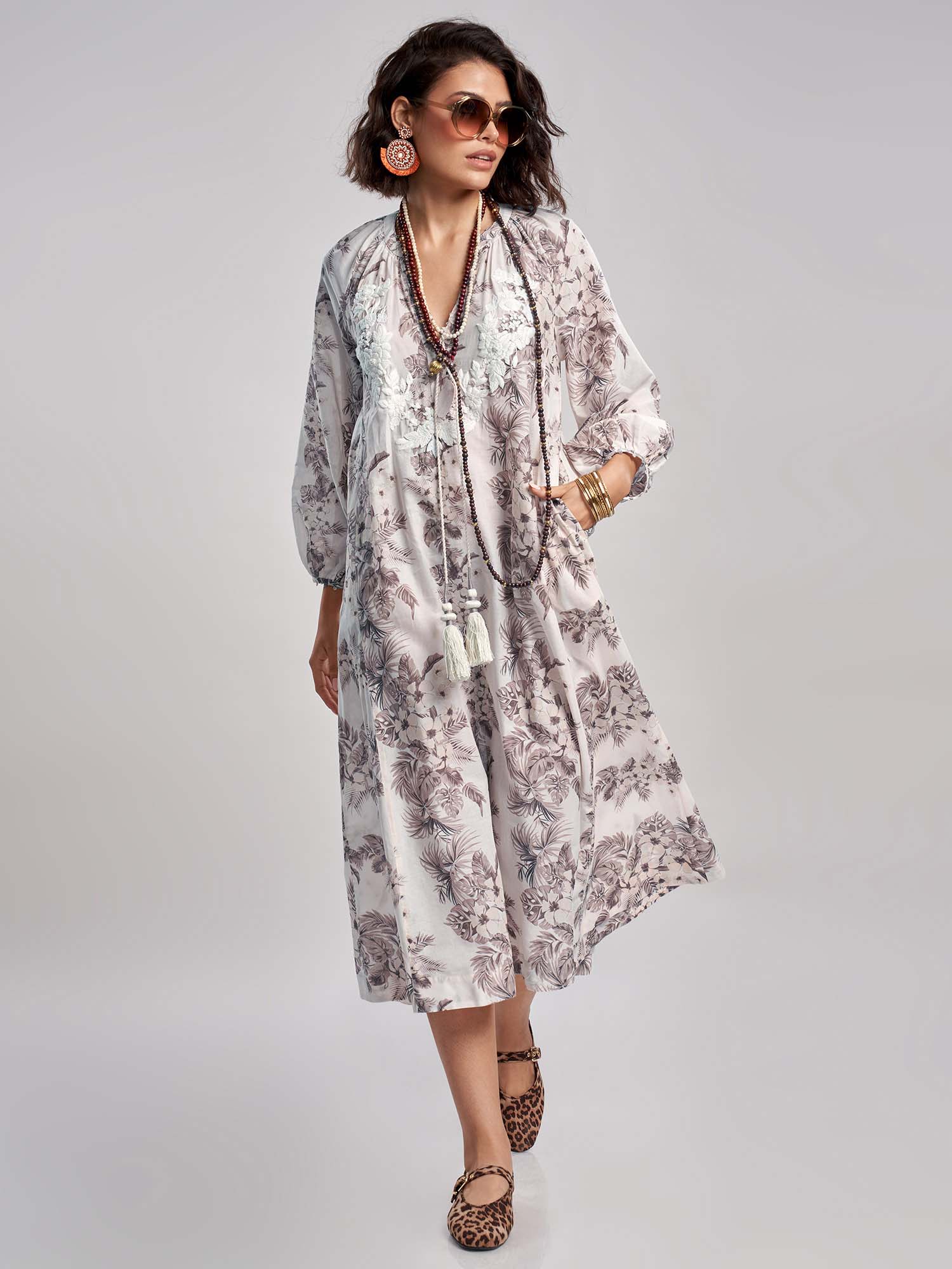 Phul-nana Cotton Dress