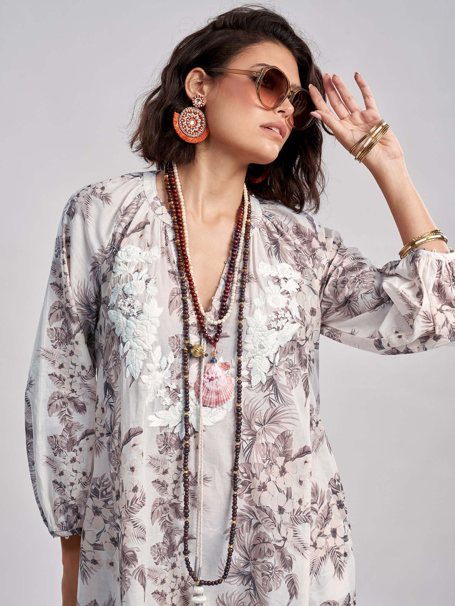 Phul-nana Cotton Dress