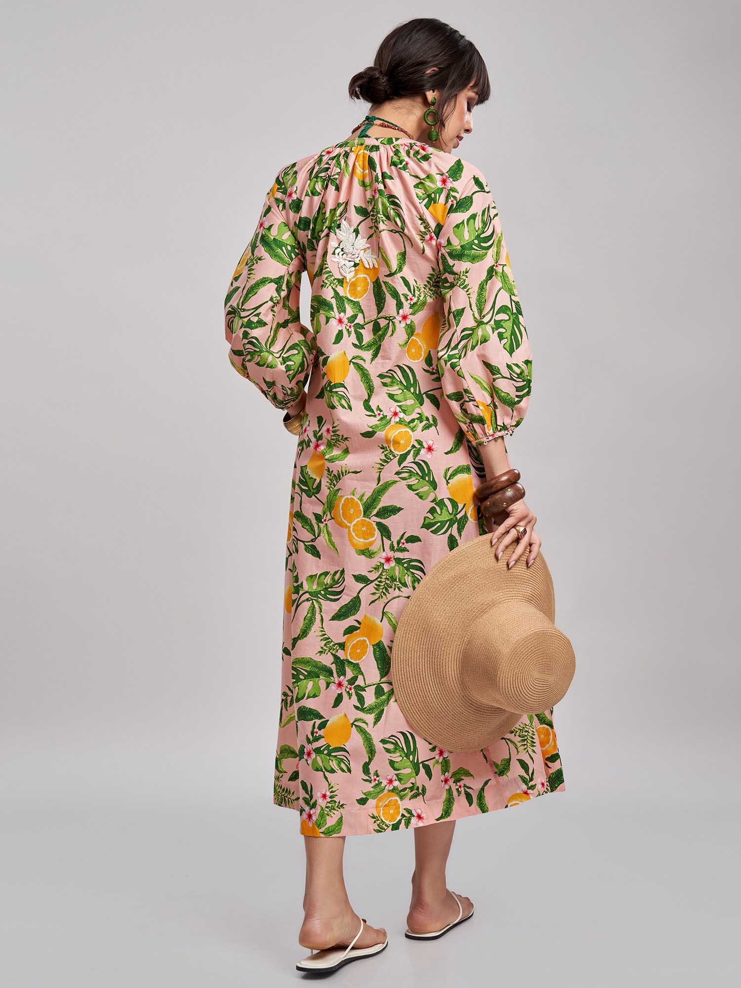 Phul-nana Cotton Dress