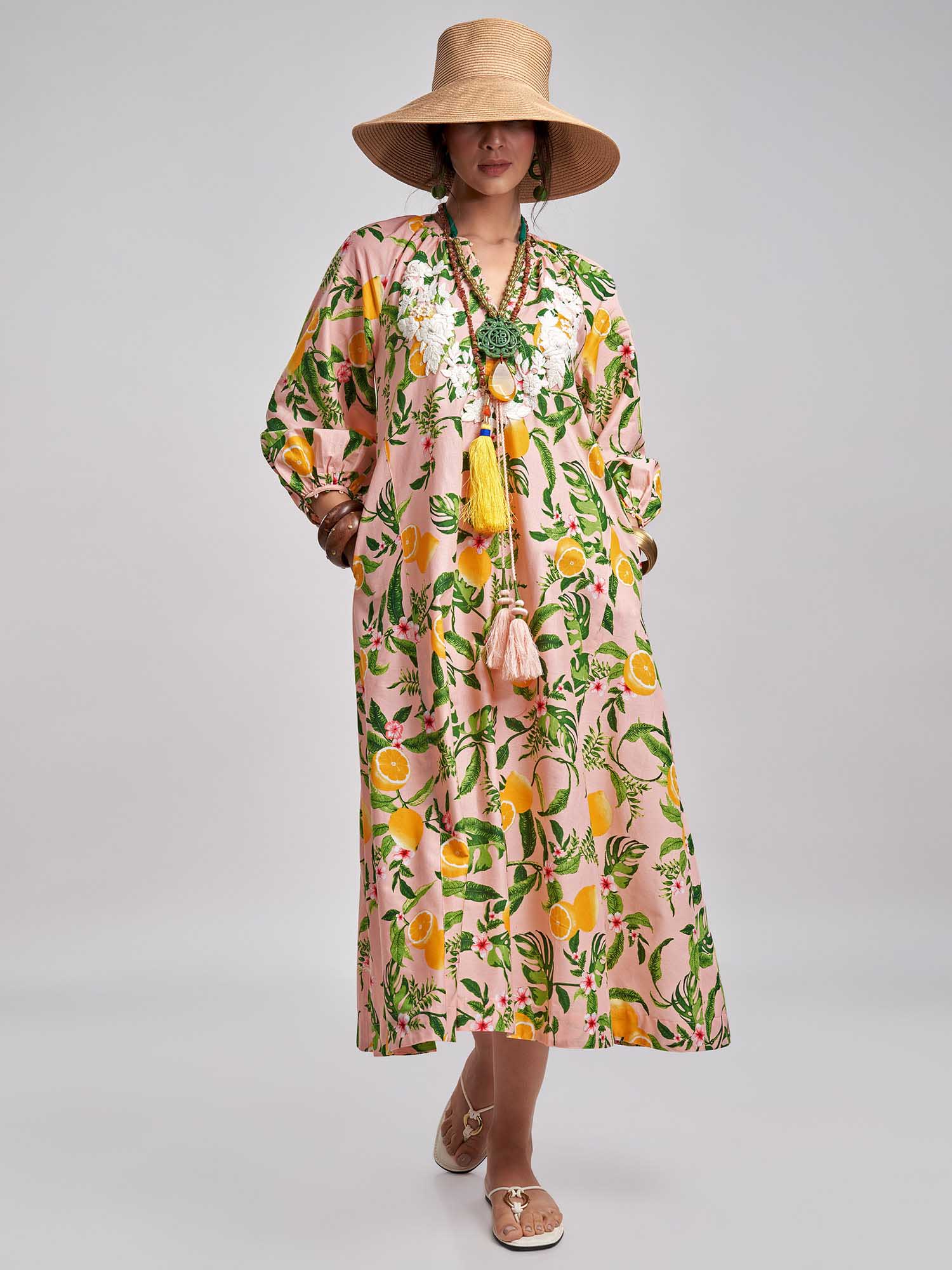 Phul-nana Cotton Dress