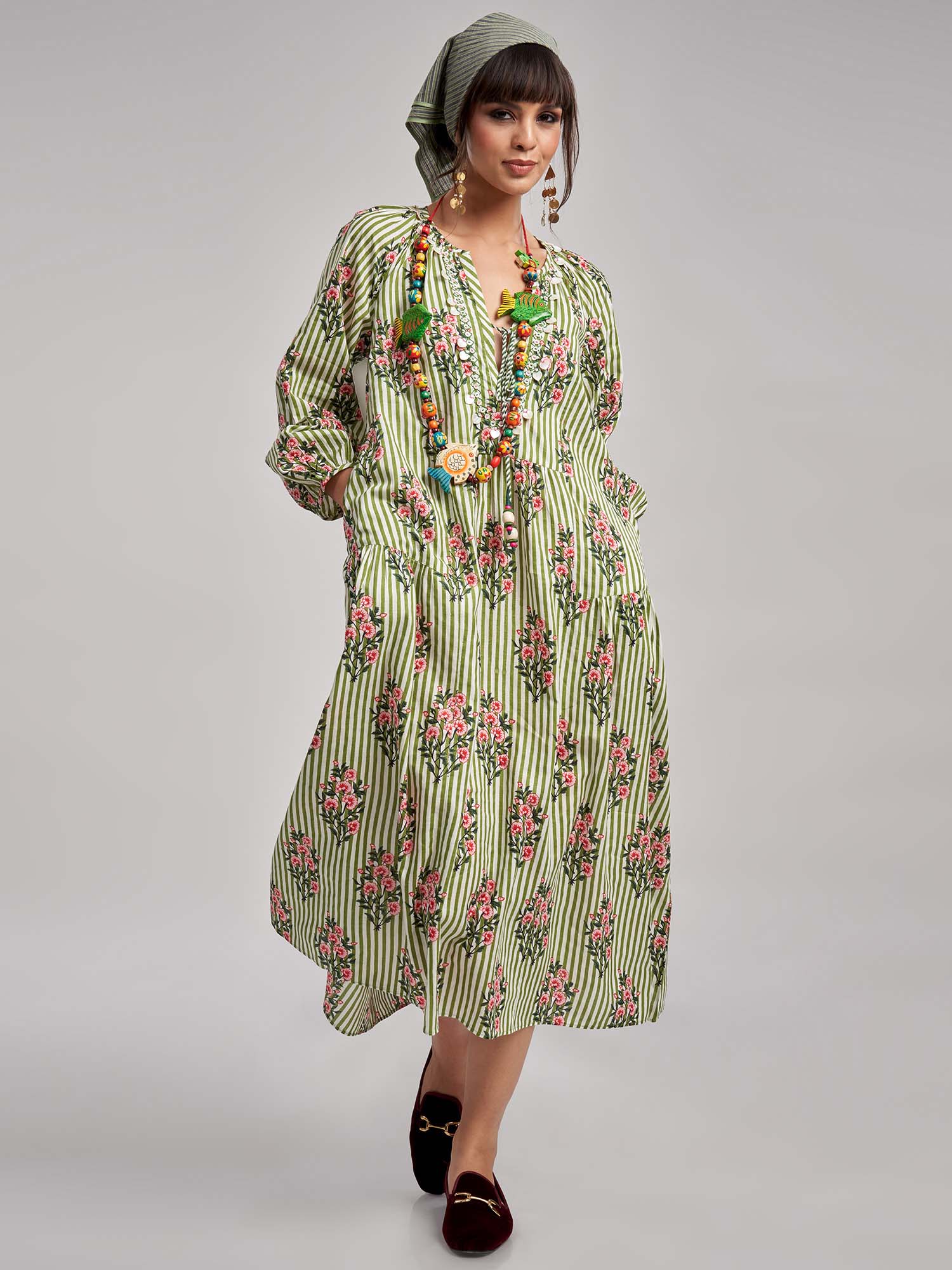 Renjo Cotton Dress