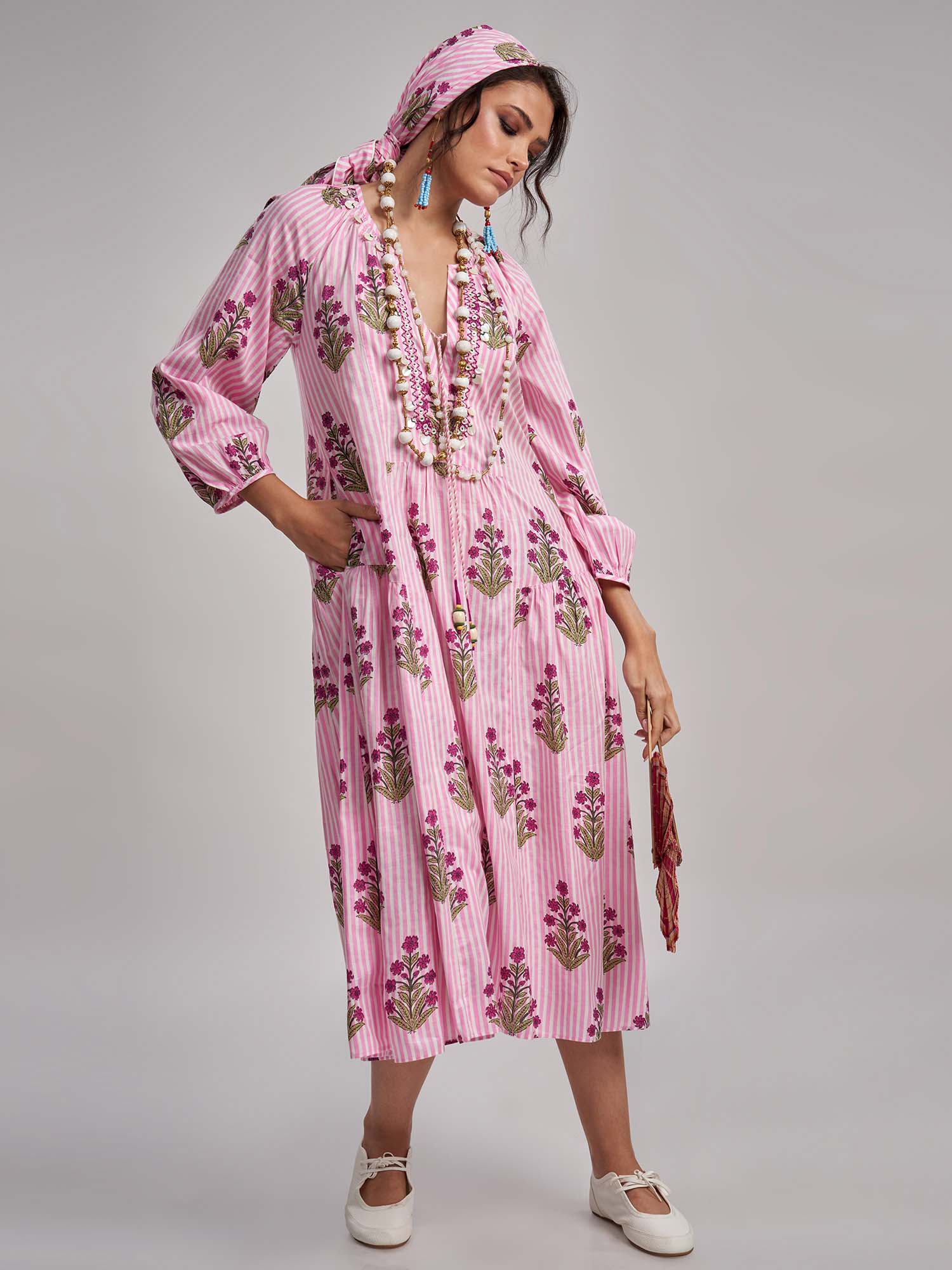 Renjo Cotton Dress