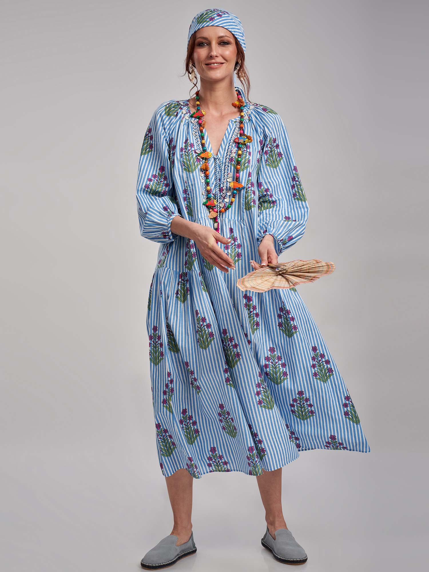 Renjo Cotton Dress