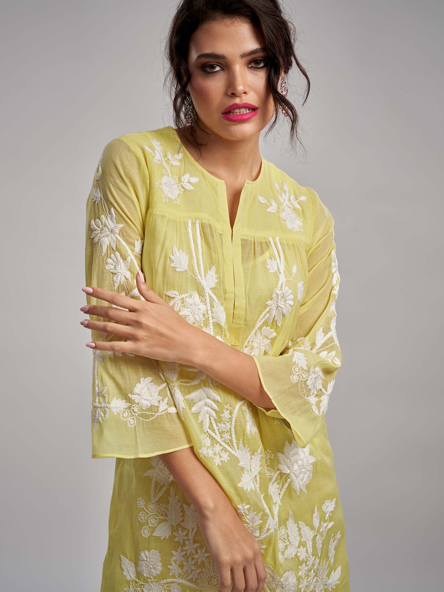 Risala Cotton Silk Dress