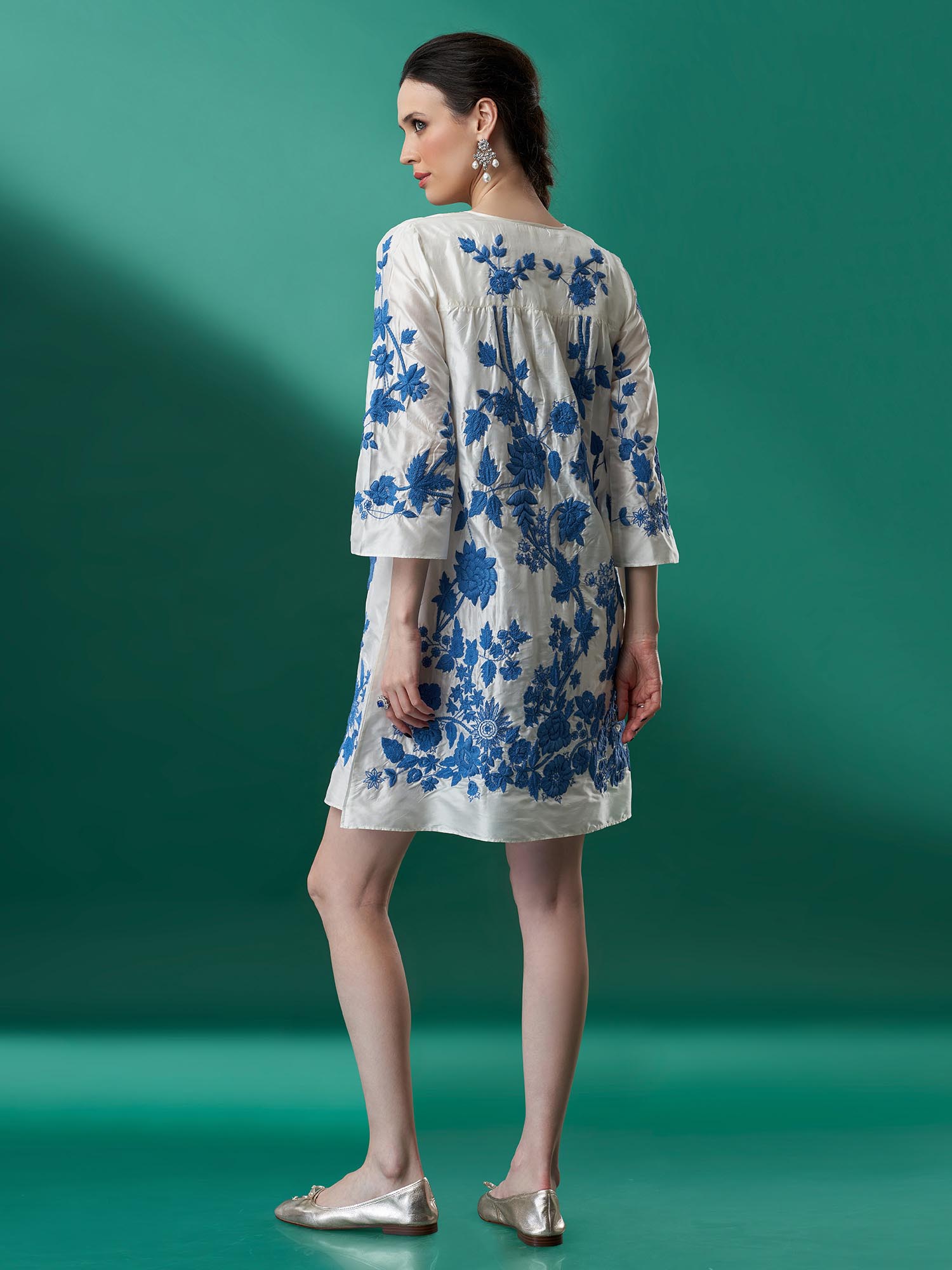 Risala Handloom Silk Dress