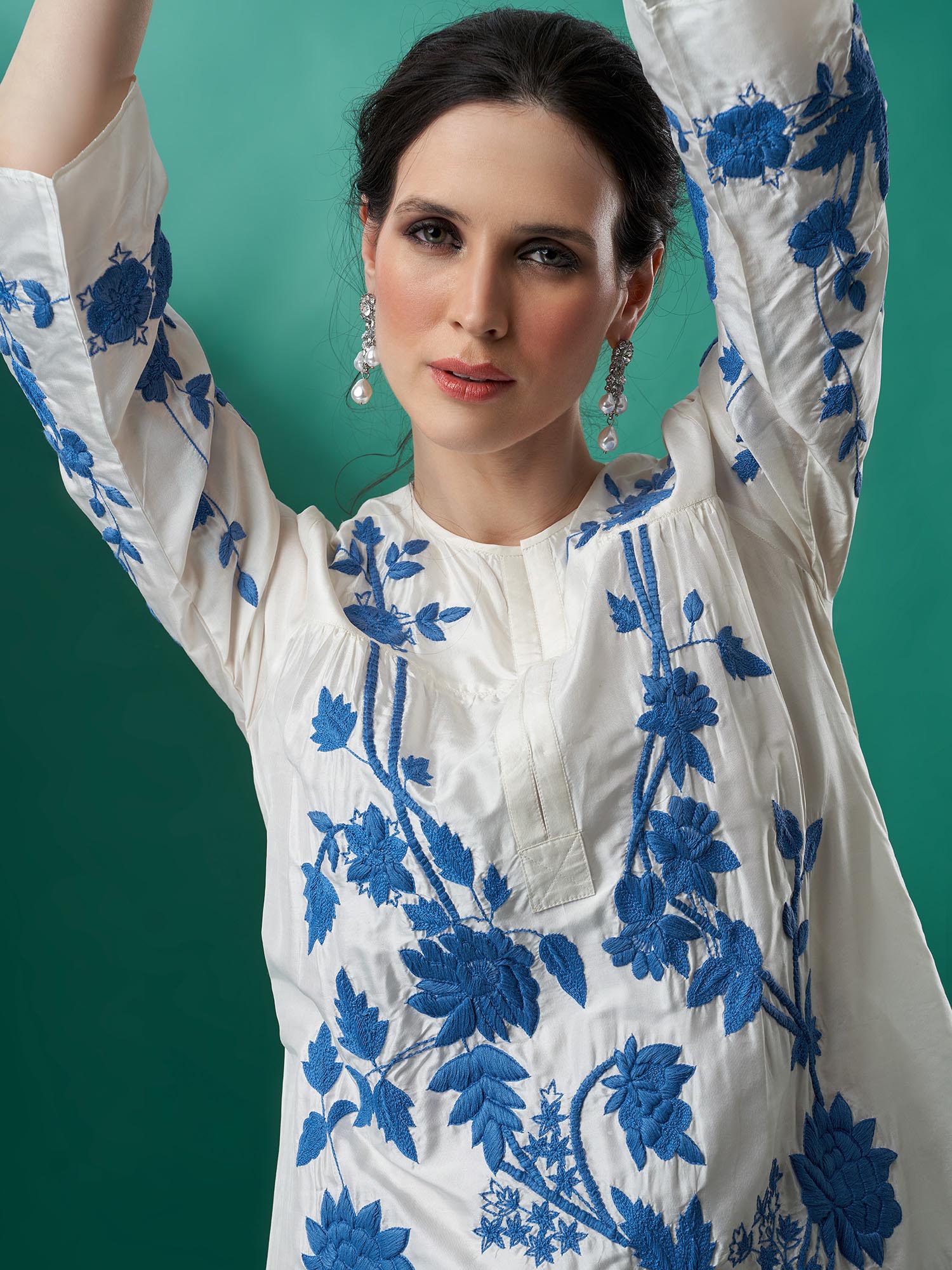 Risala Handloom Silk Dress