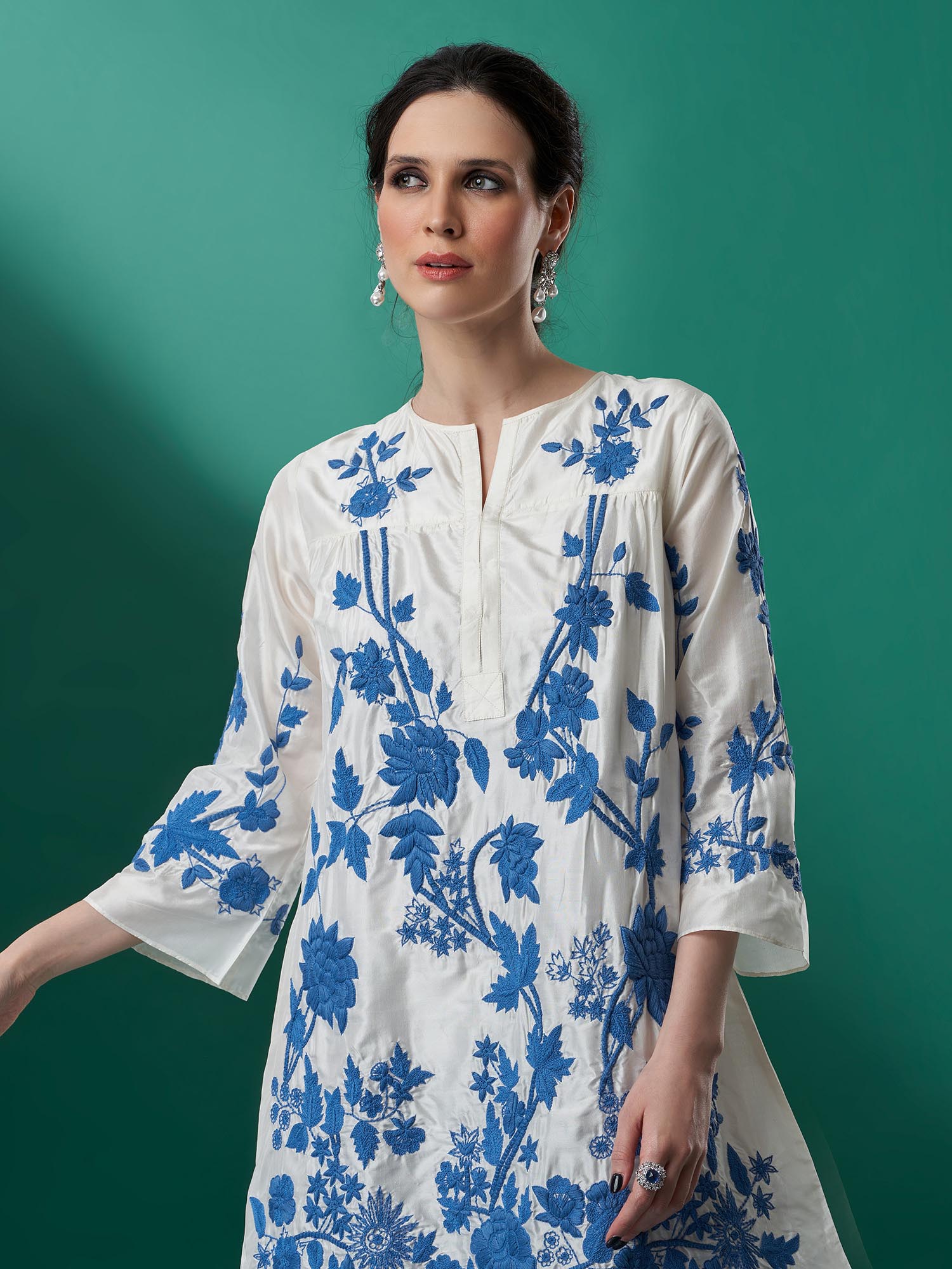 Risala Handloom Silk Dress