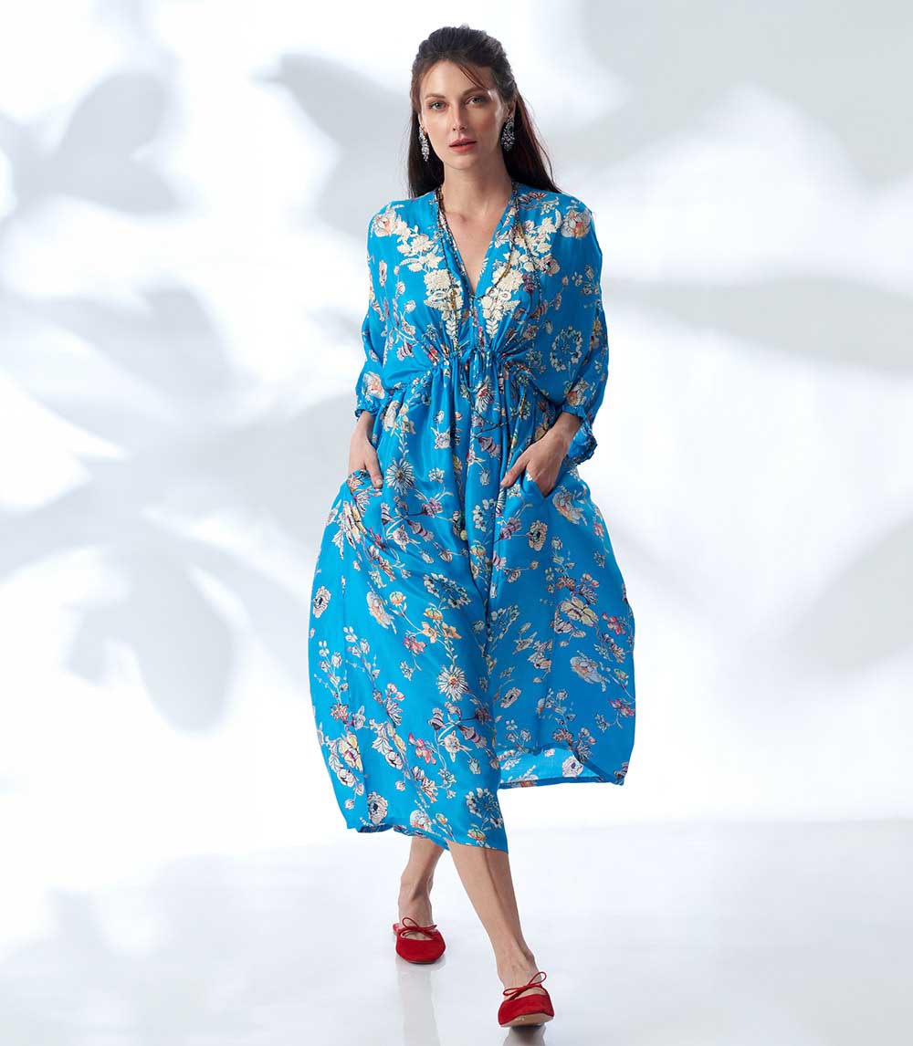 Samourai Silk Kimono Dress