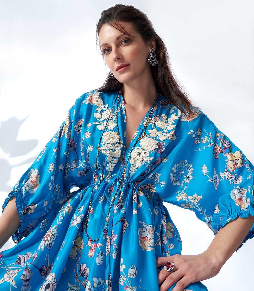 Samourai Silk Kimono Dress