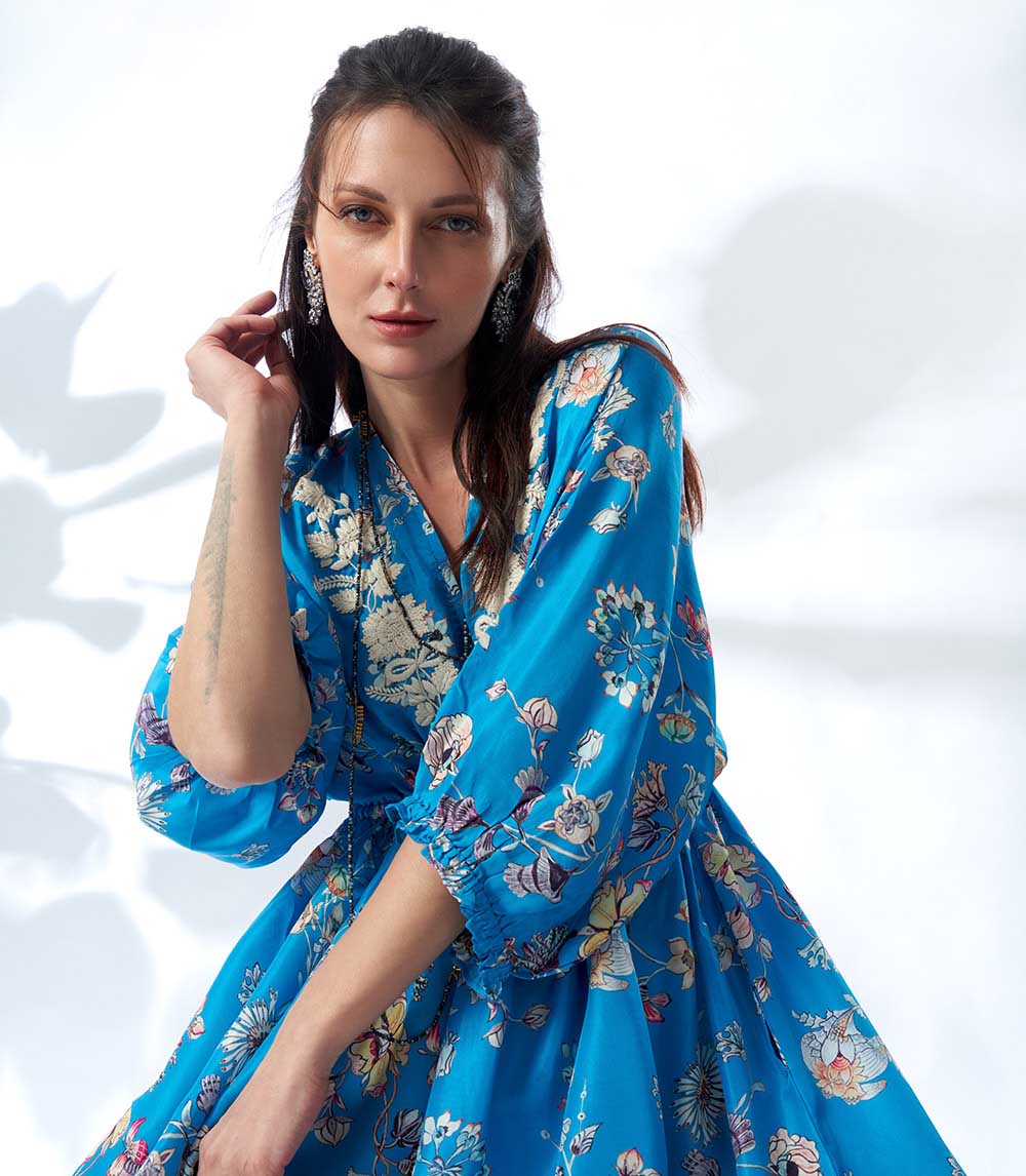 Samourai Silk Kimono Dress