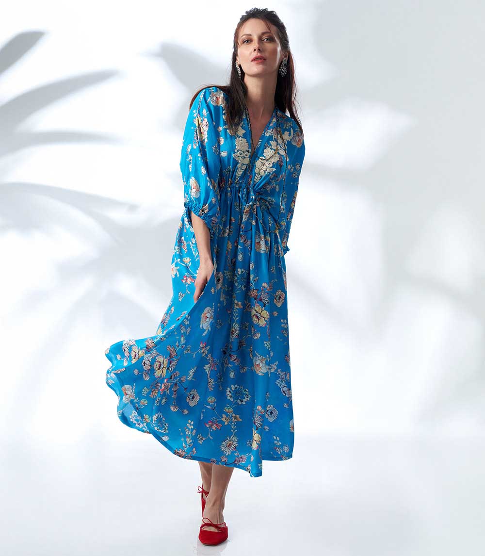 Samourai Silk Kimono Dress