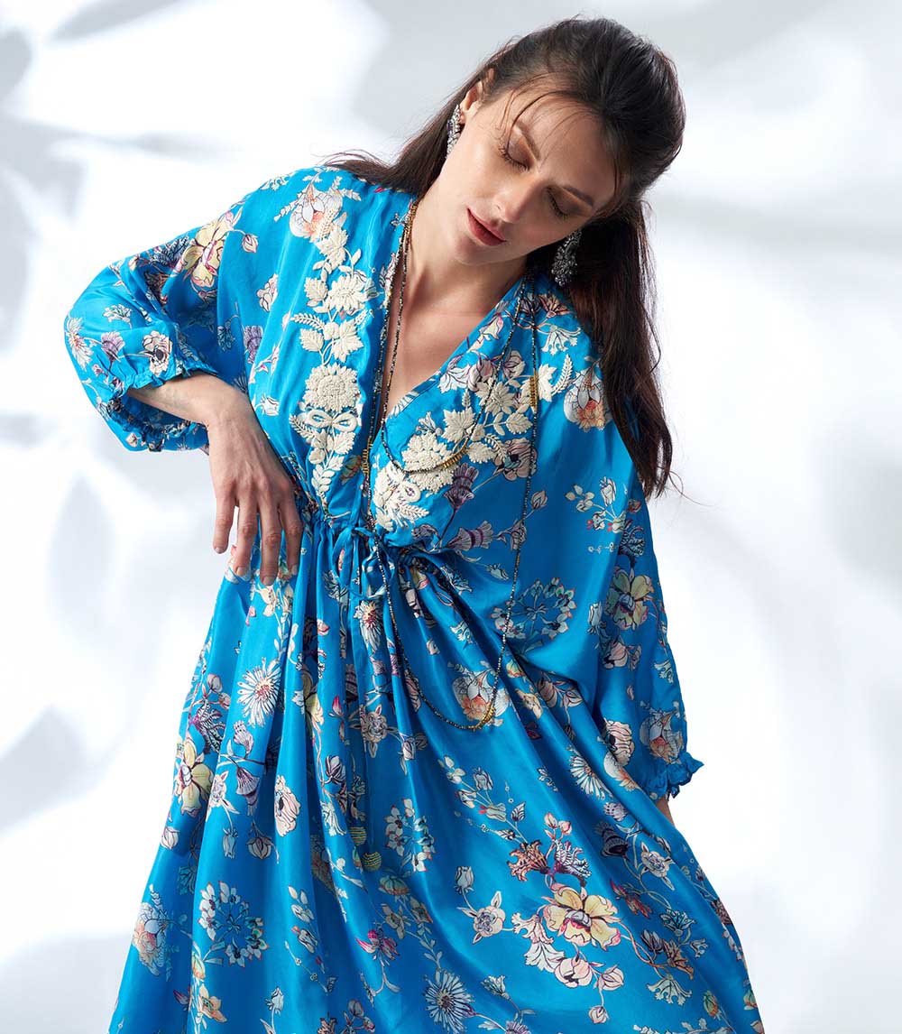 Samourai Silk Kimono Dress