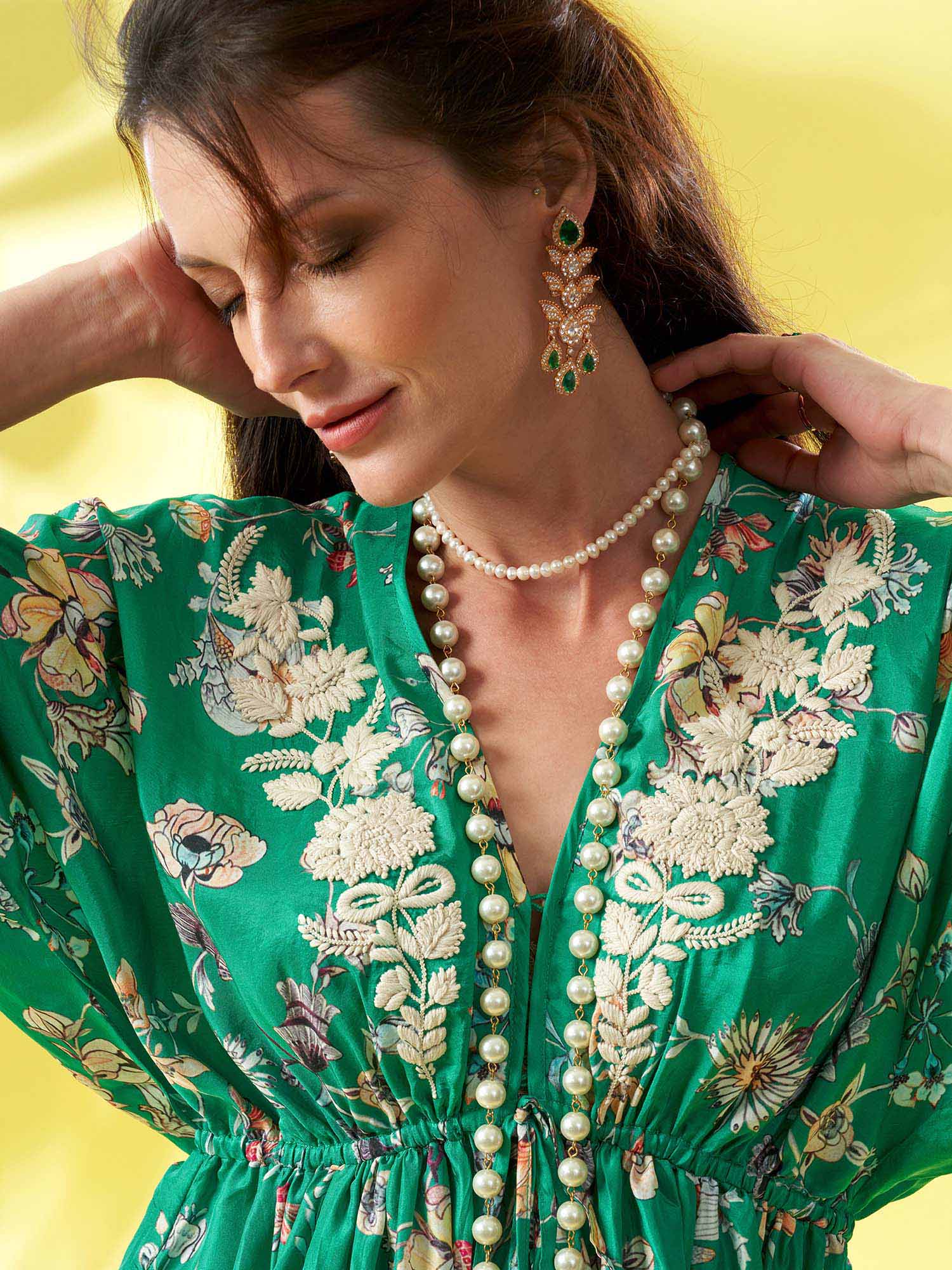 Samourai Silk Kimono Dress