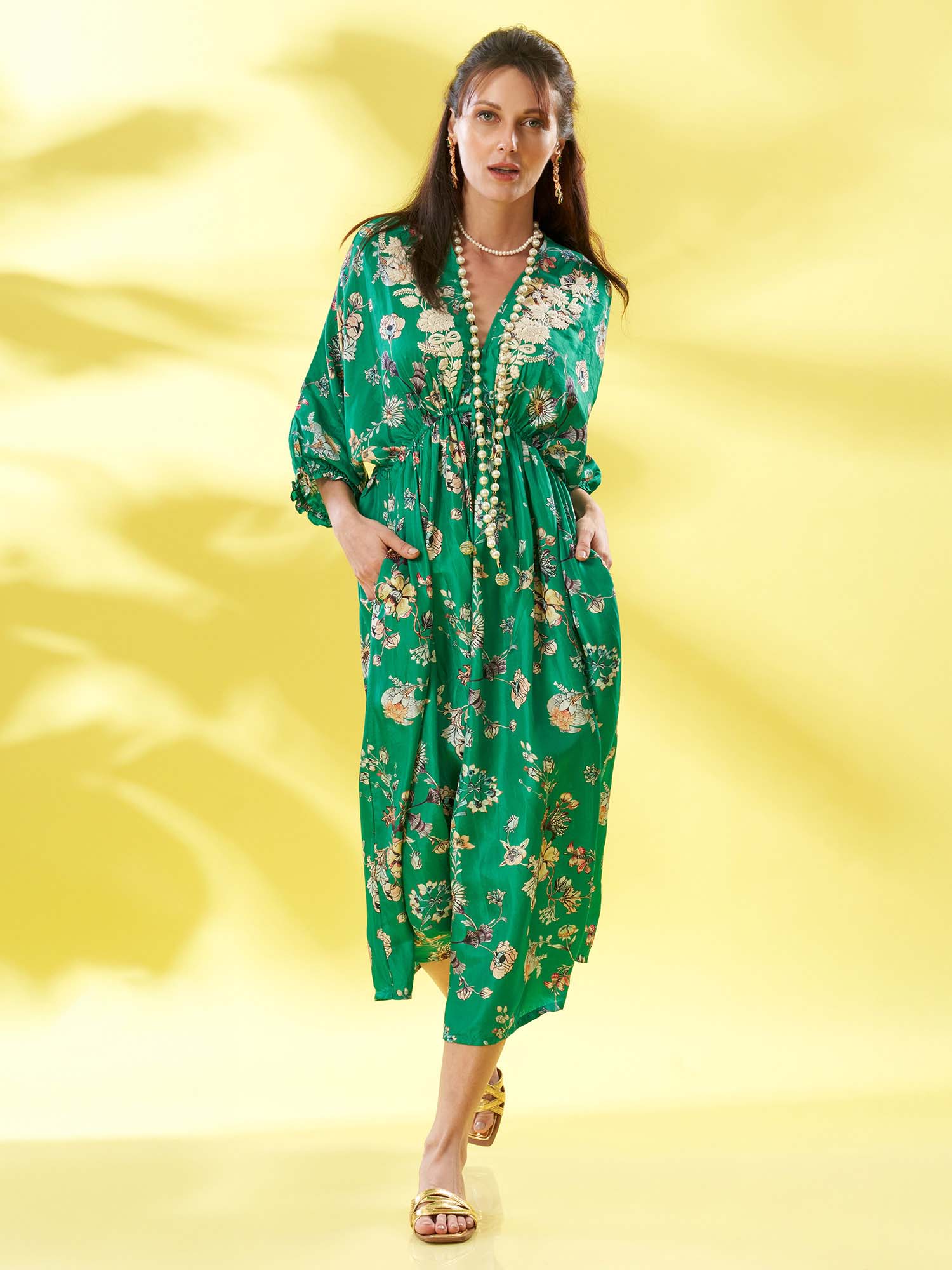 Samourai Silk Kimono Dress