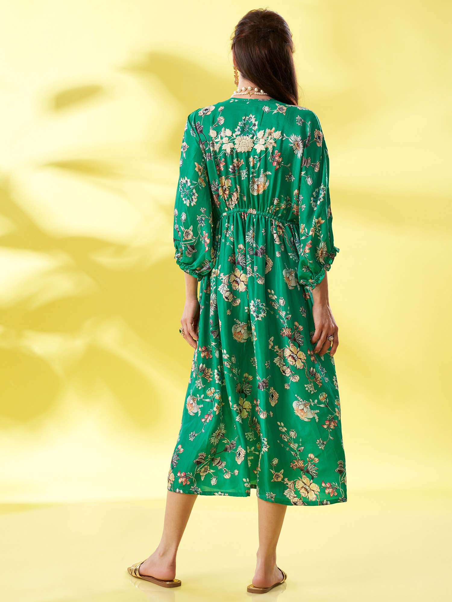 Samourai Silk Kimono Dress
