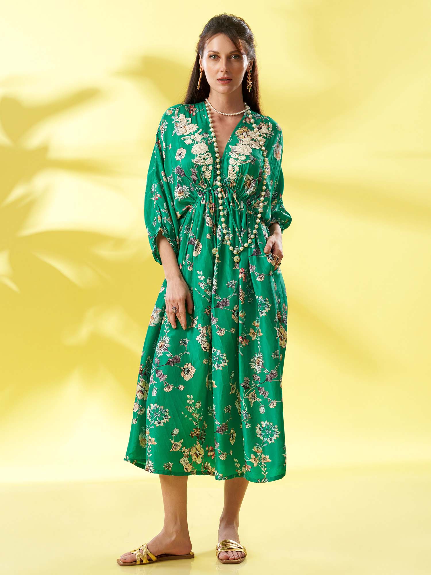 Samourai Silk Kimono Dress