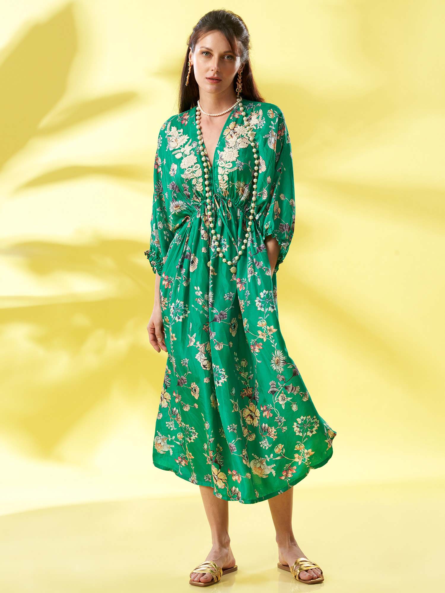 Samourai Silk Kimono Dress