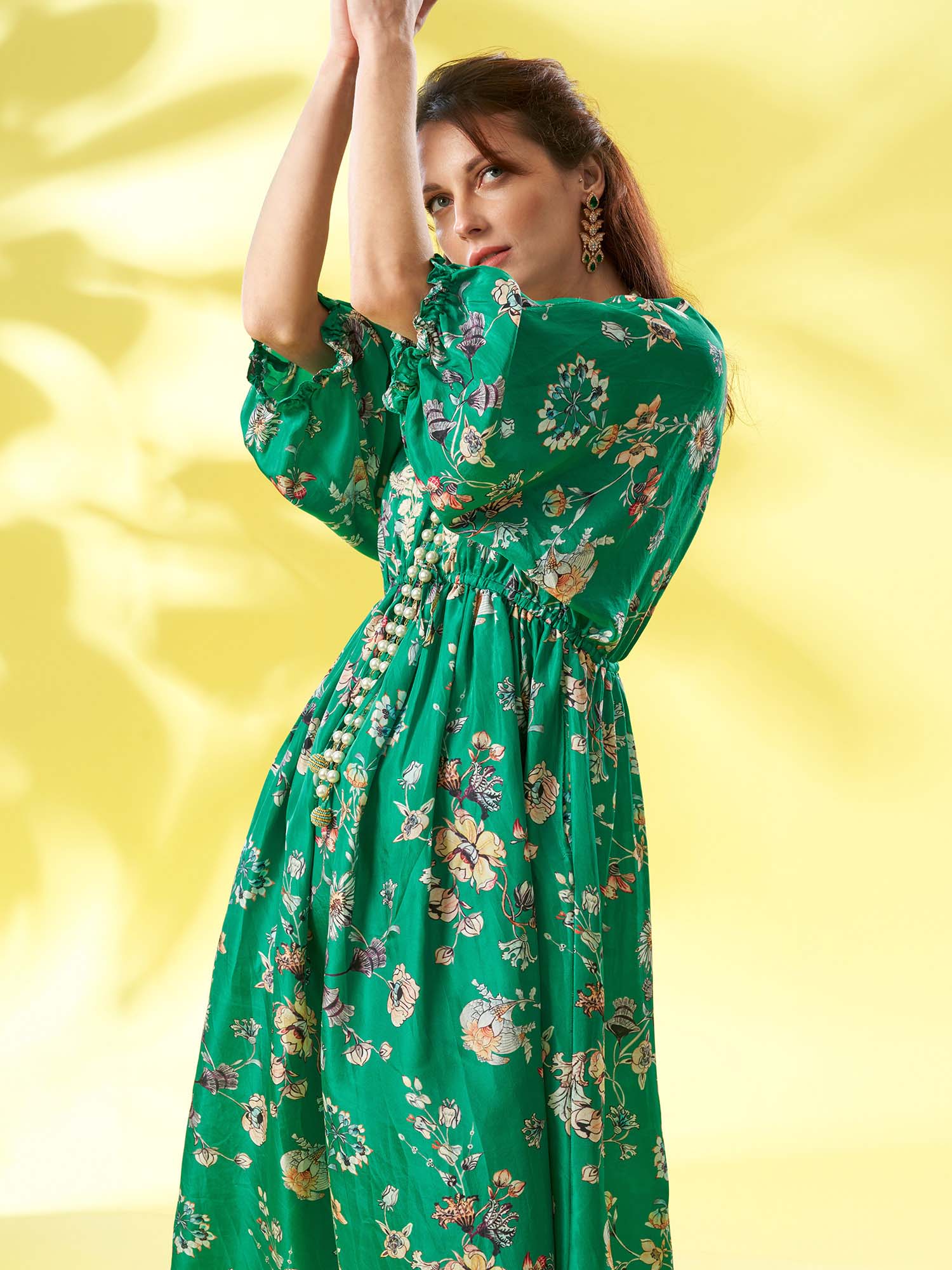 Samourai Silk Kimono Dress