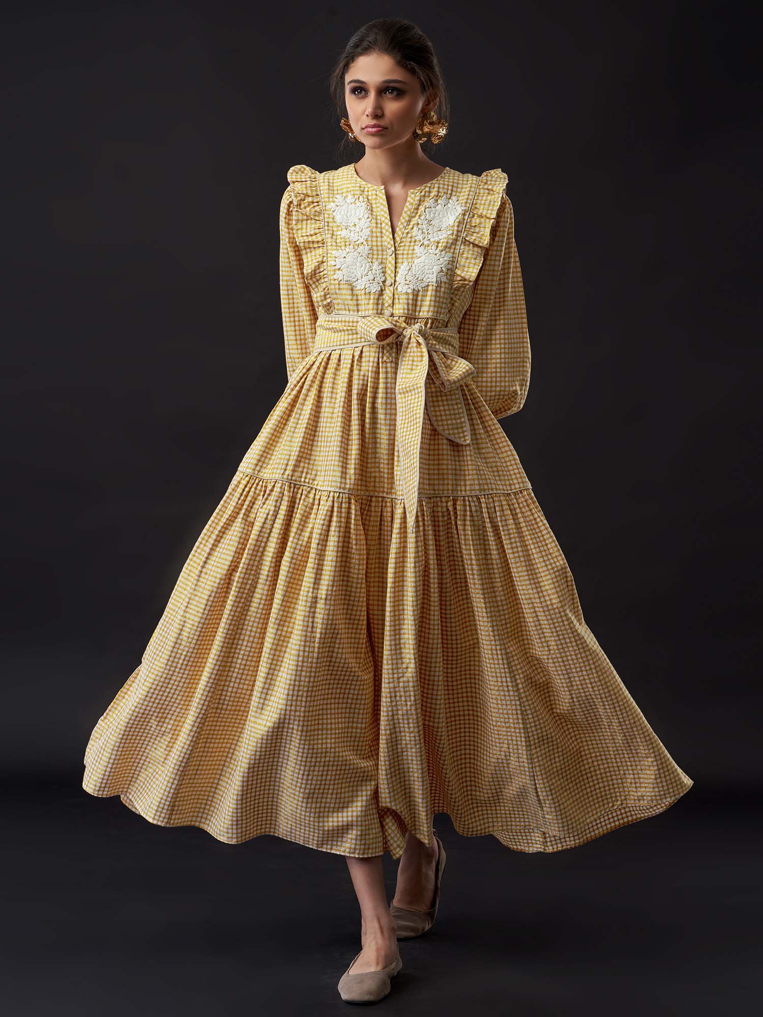 Sireneuse Cotton Maxi Dress