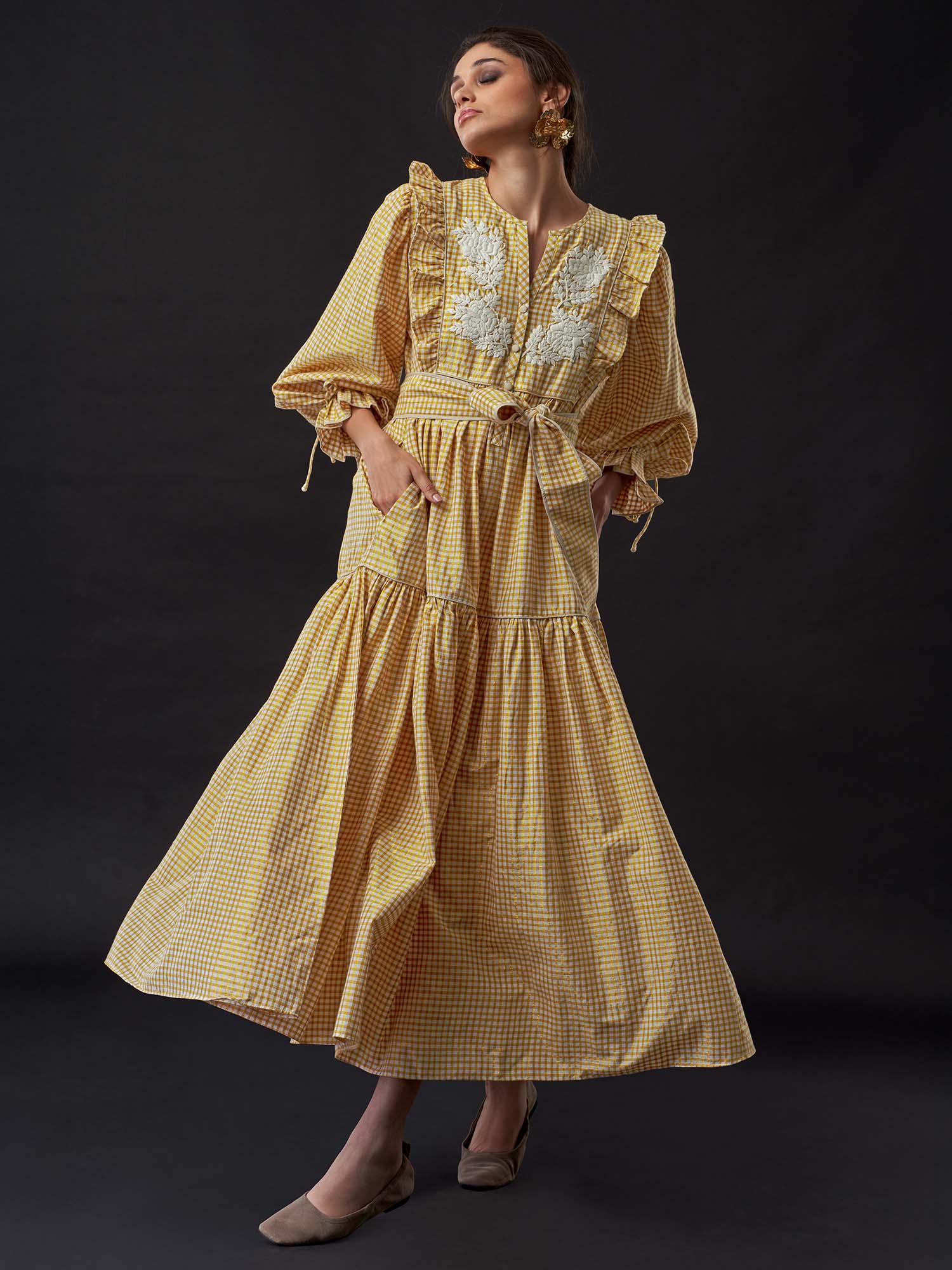 Sireneuse Cotton Maxi Dress