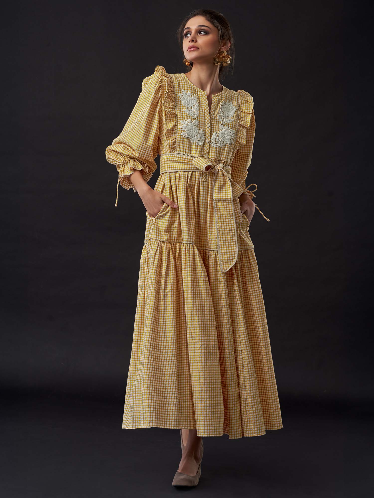 Sireneuse Cotton Maxi Dress