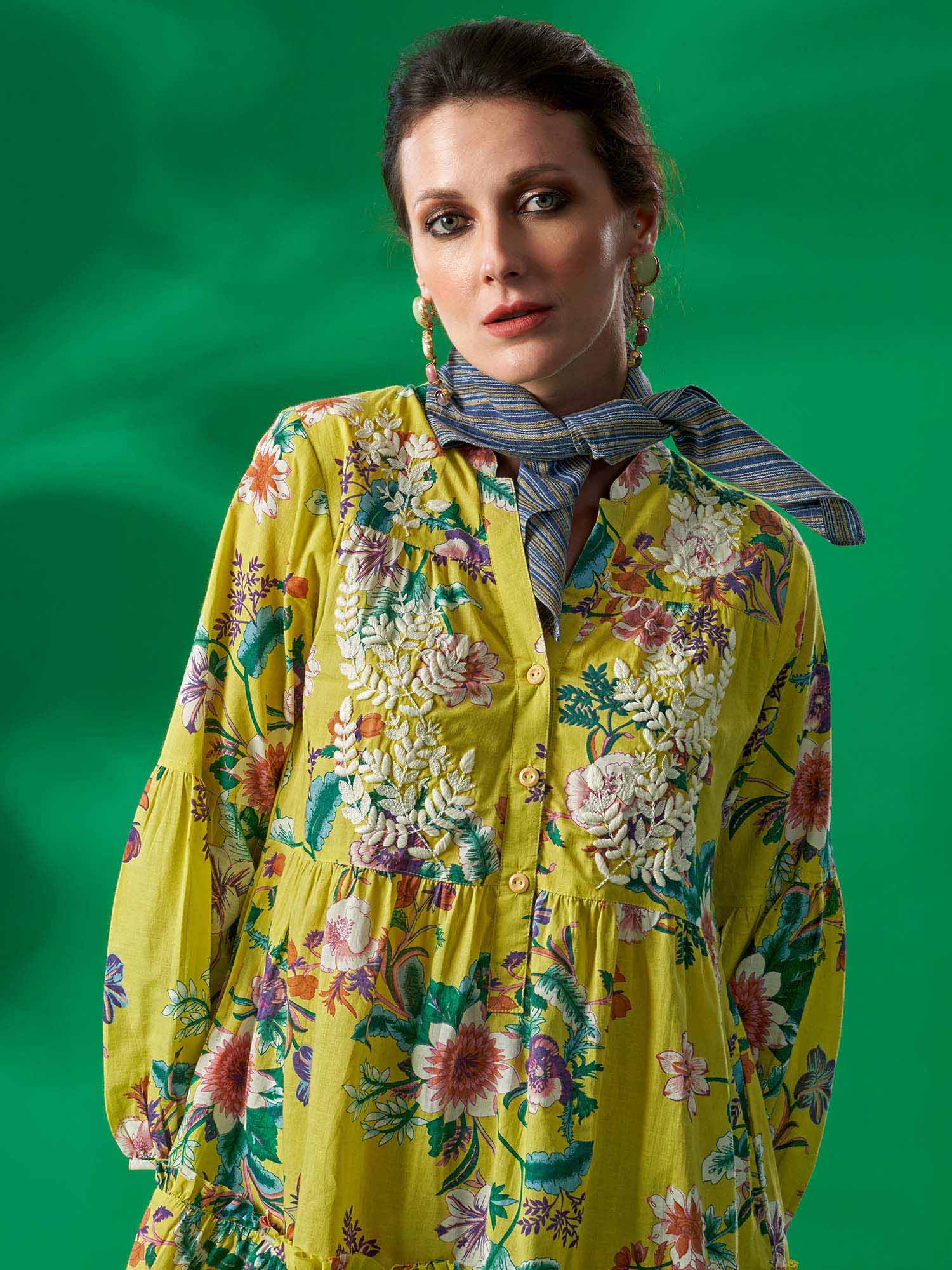 TOKYO PALACE COTTON DRESS