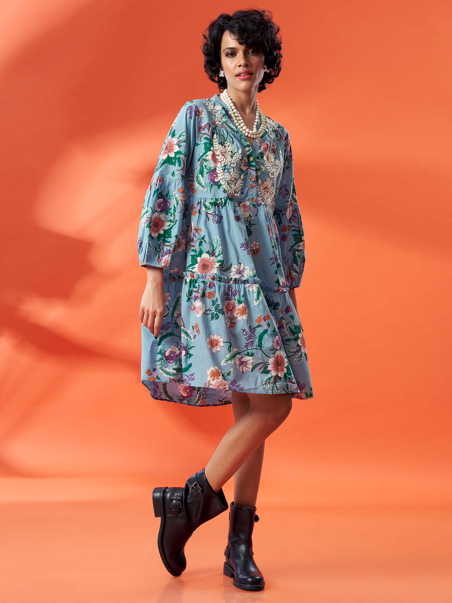 TOKYO PALACE COTTON DRESS