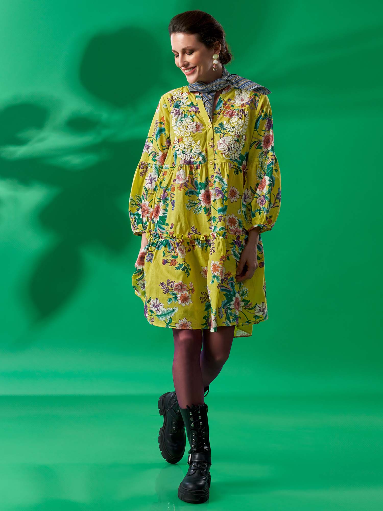 TOKYO PALACE COTTON DRESS