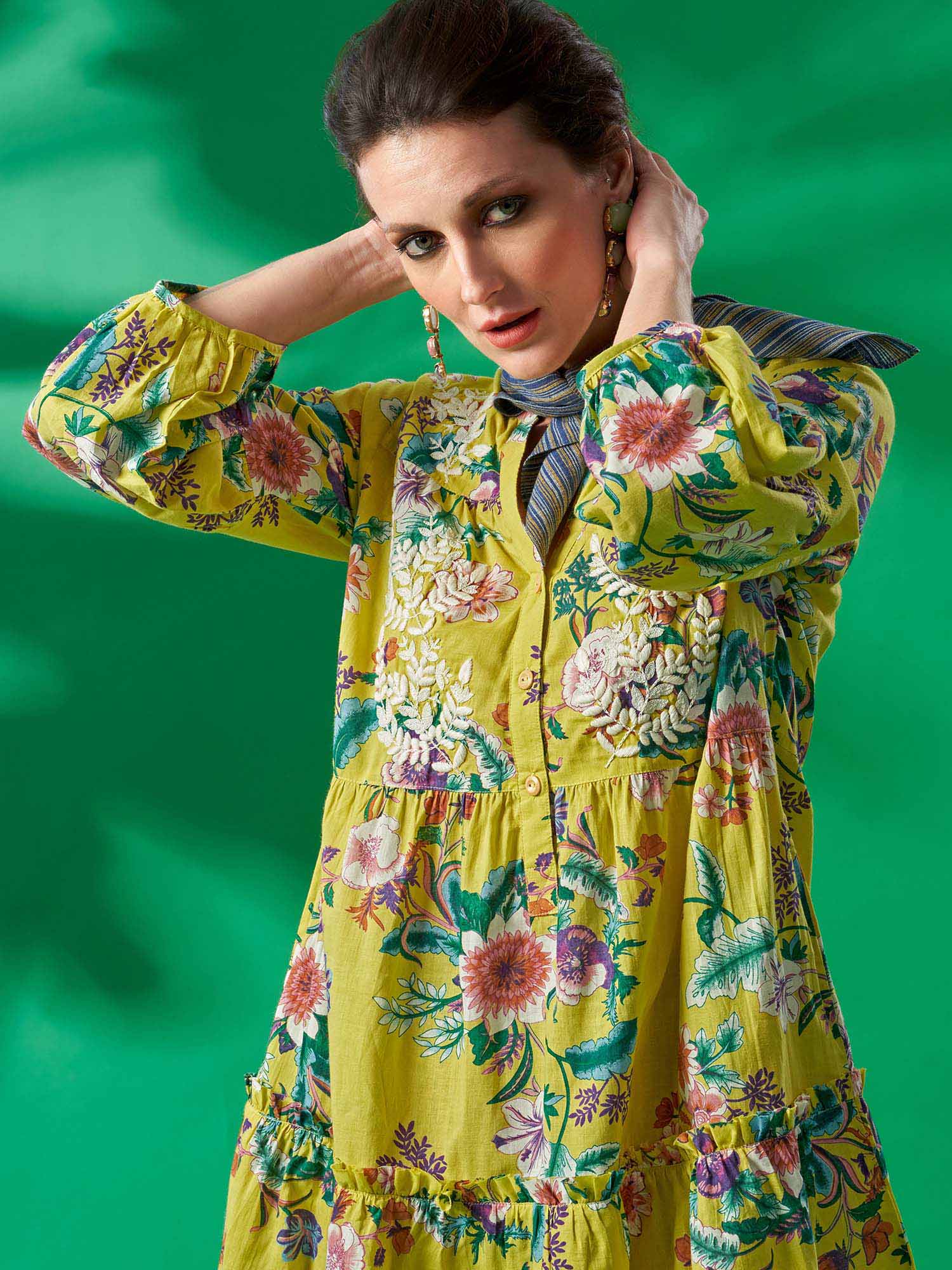 TOKYO PALACE COTTON DRESS