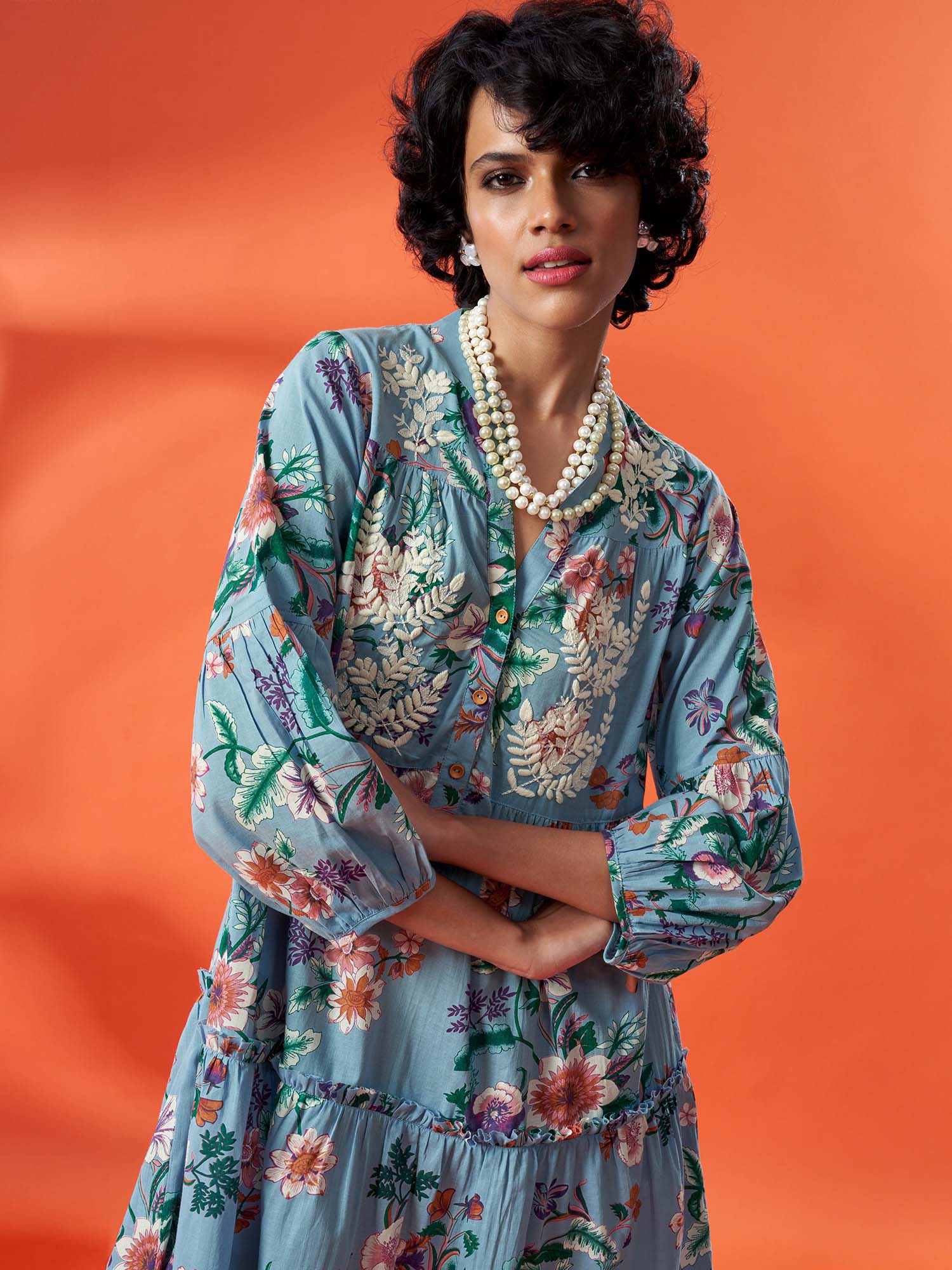 TOKYO PALACE COTTON DRESS