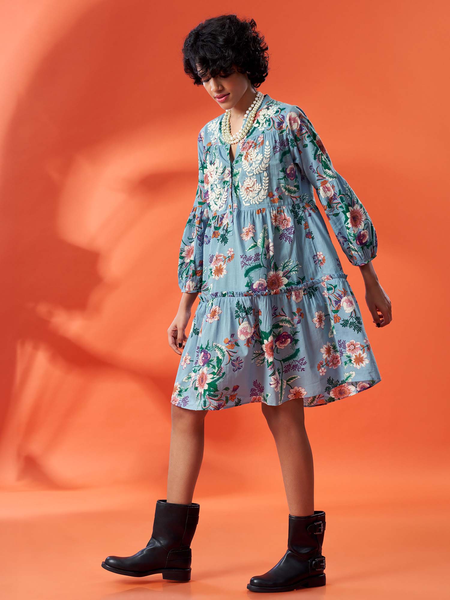 TOKYO PALACE COTTON DRESS
