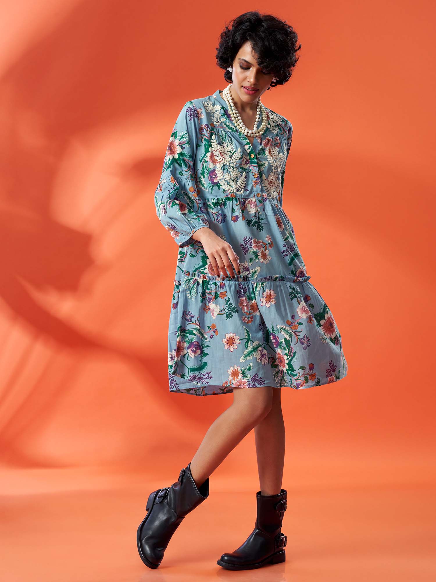 TOKYO PALACE COTTON DRESS
