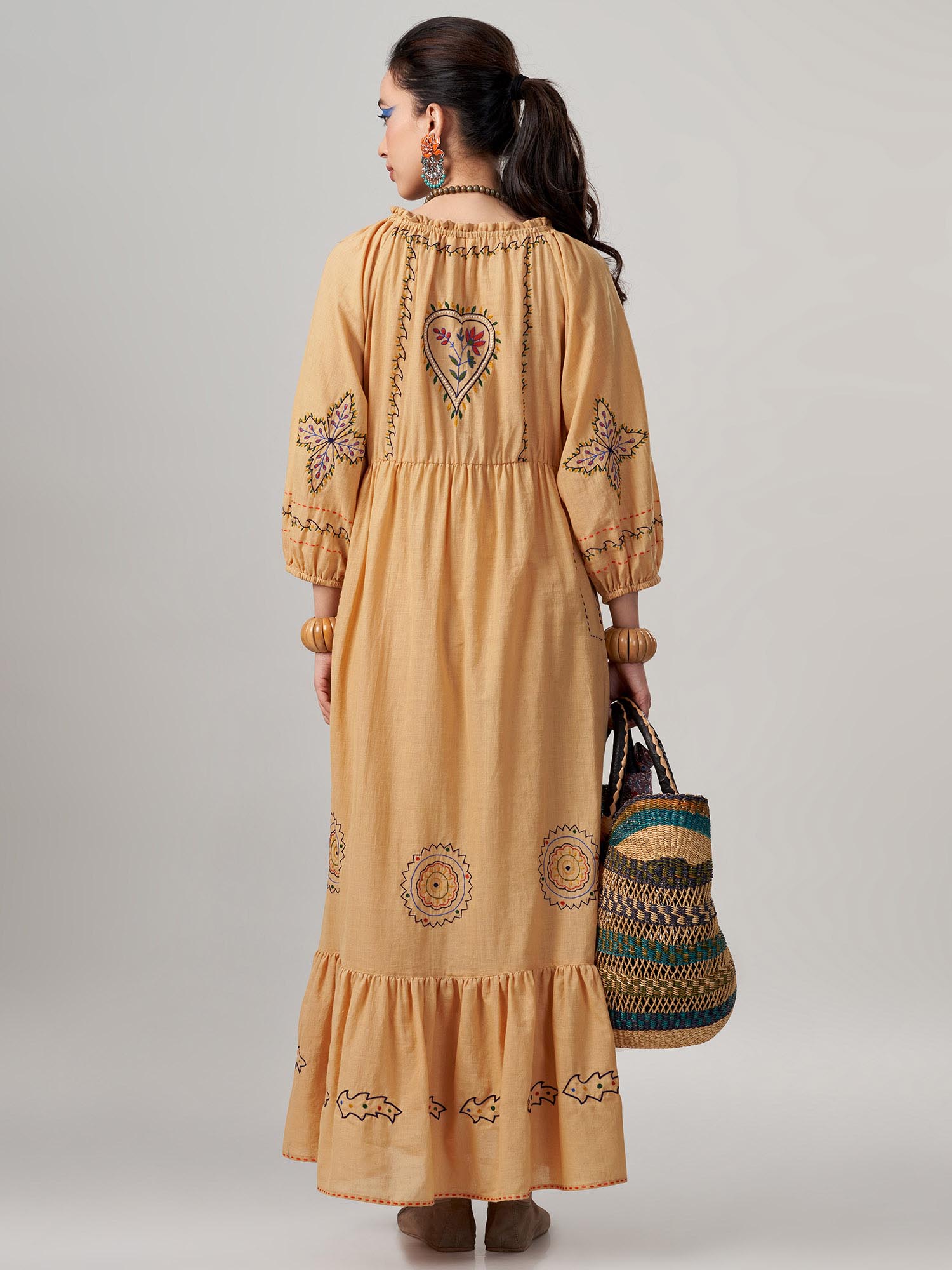 Tabrek Muslin Cotton Dress