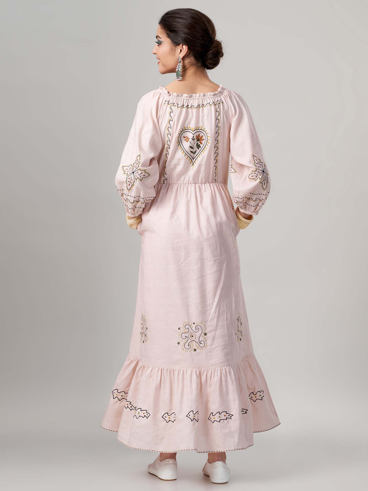 Tabrek Muslin Cotton Dress