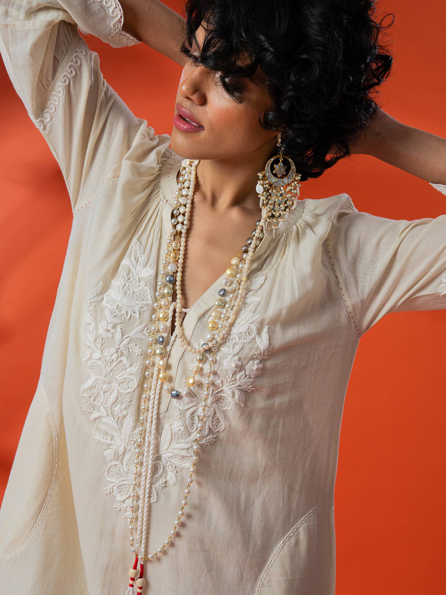 Viaggio Handloom Cotton Dress