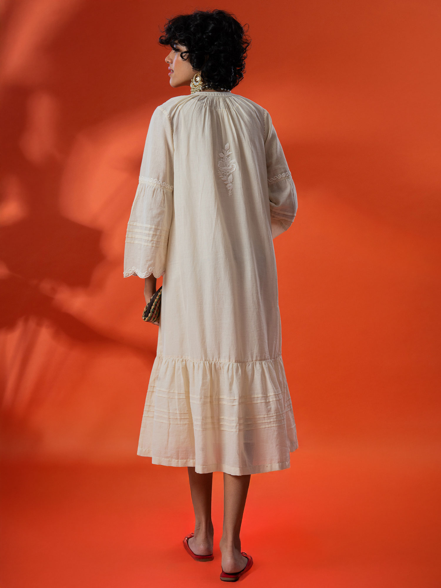 Viaggio Handloom Cotton Dress